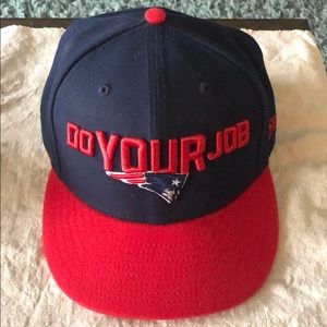 Patriots Fitted Hat Size 7-1/2